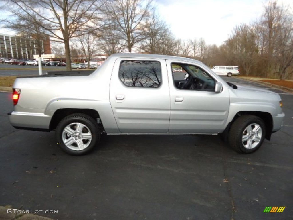 Alabaster Silver Metallic 2012 Honda Ridgeline RTL Exterior Photo #59354326