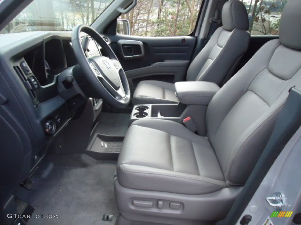 Gray Interior 2012 Honda Ridgeline RTL Photo #59354386