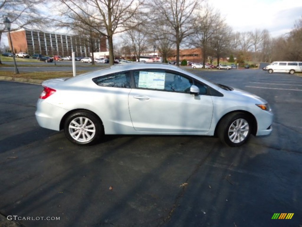 Cool Mist Metallic 2012 Honda Civic EX Coupe Exterior Photo #59354596