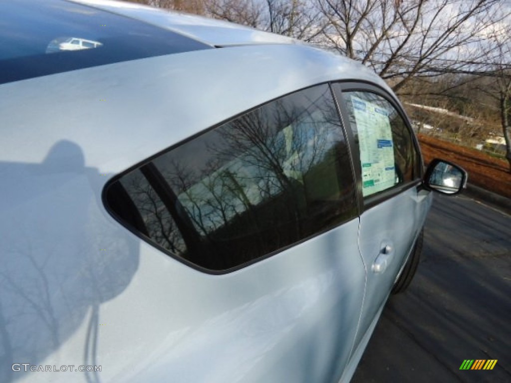 2012 Civic EX Coupe - Cool Mist Metallic / Gray photo #11