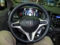 2011 Honda Insight Gray Interior Steering Wheel Photo