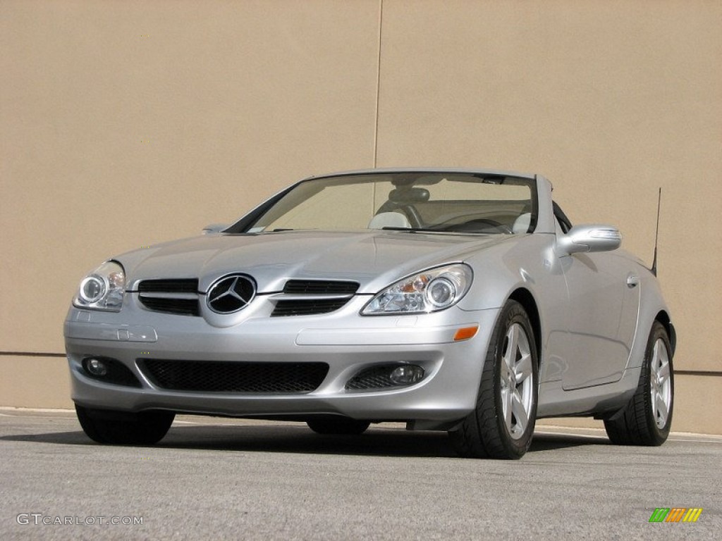 Iridium Silver Metallic 2006 Mercedes-Benz SLK 280 Roadster Exterior Photo #59354983