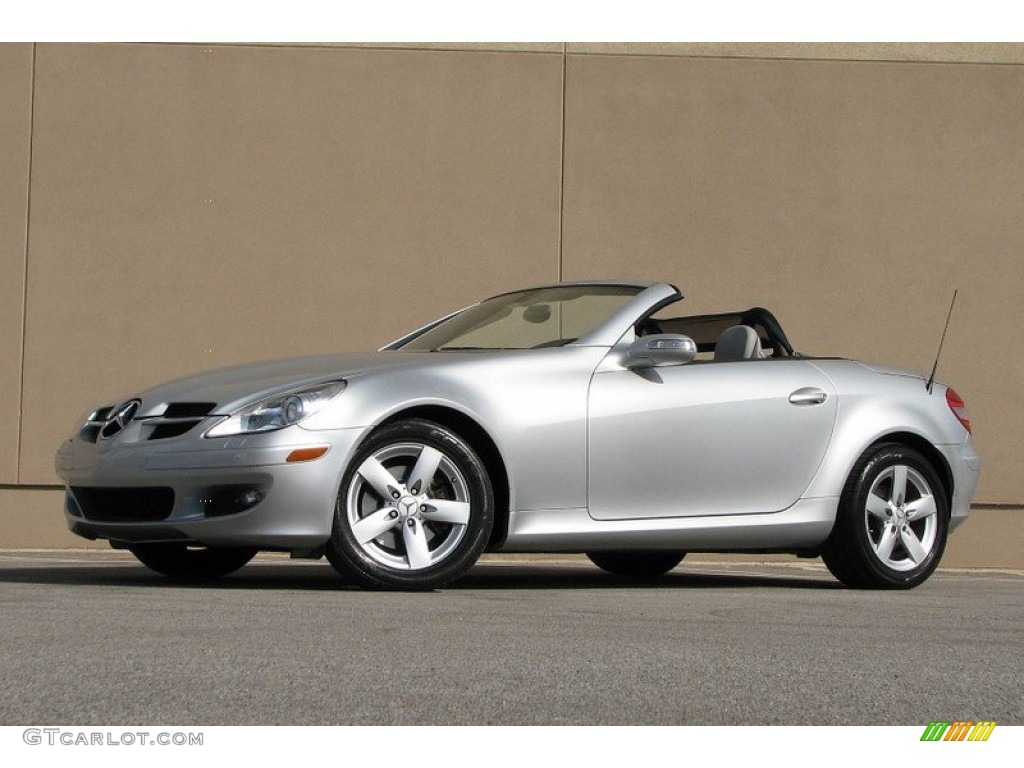 Iridium Silver Metallic 2006 Mercedes-Benz SLK 280 Roadster Exterior Photo #59354988