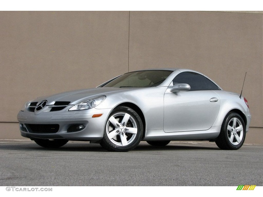 Iridium Silver Metallic 2006 Mercedes-Benz SLK 280 Roadster Exterior Photo #59355235