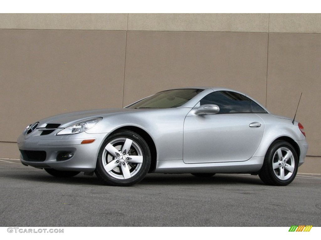 Iridium Silver Metallic 2006 Mercedes-Benz SLK 280 Roadster Exterior Photo #59355292