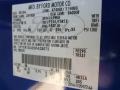  2005 Ranger Edge Regular Cab Sonic Blue Metallic Color Code SN