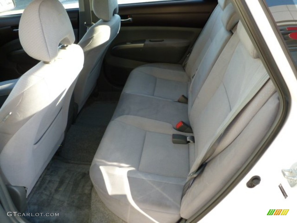 2005 Prius Hybrid - Super White / Gray/Burgundy photo #15