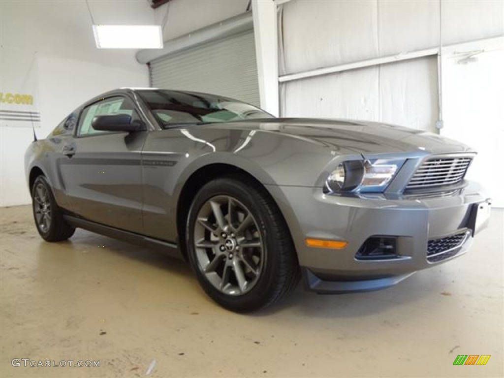 2012 Mustang V6 Mustang Club of America Edition Coupe - Sterling Gray Metallic / Charcoal Black photo #3