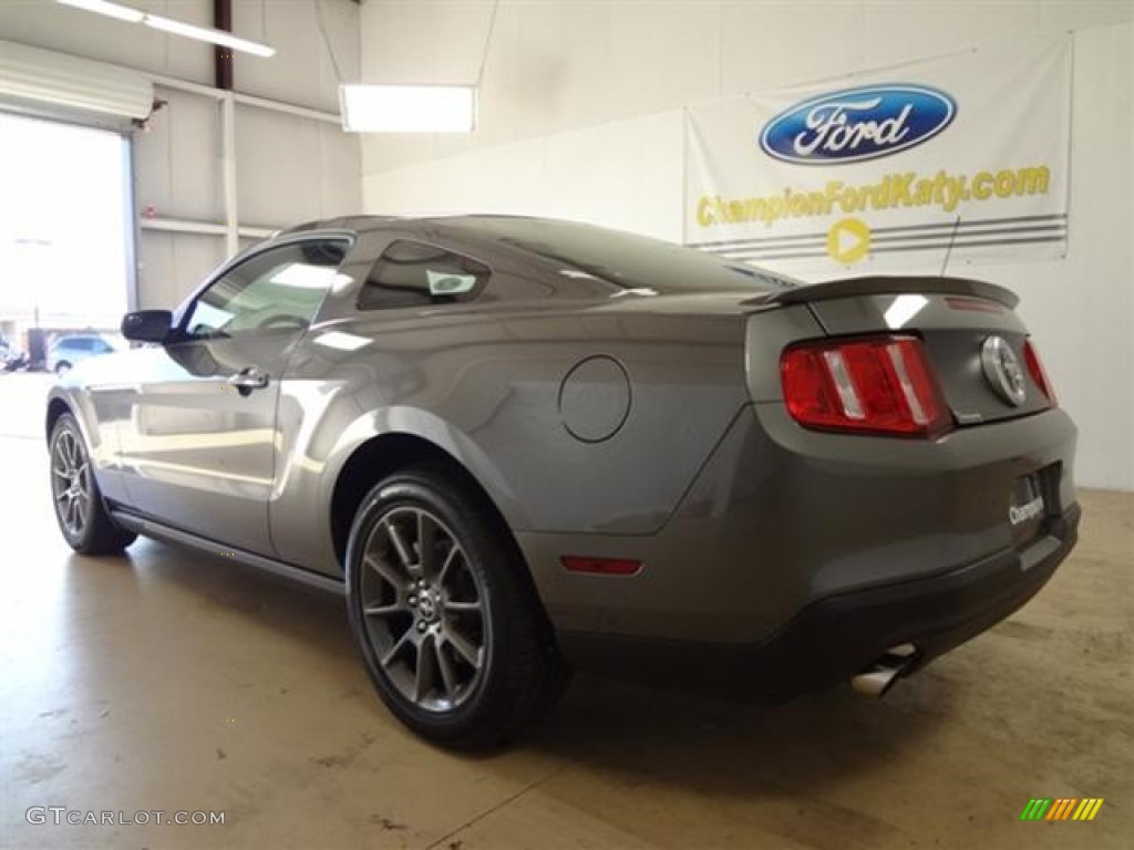 2012 Mustang V6 Mustang Club of America Edition Coupe - Sterling Gray Metallic / Charcoal Black photo #6