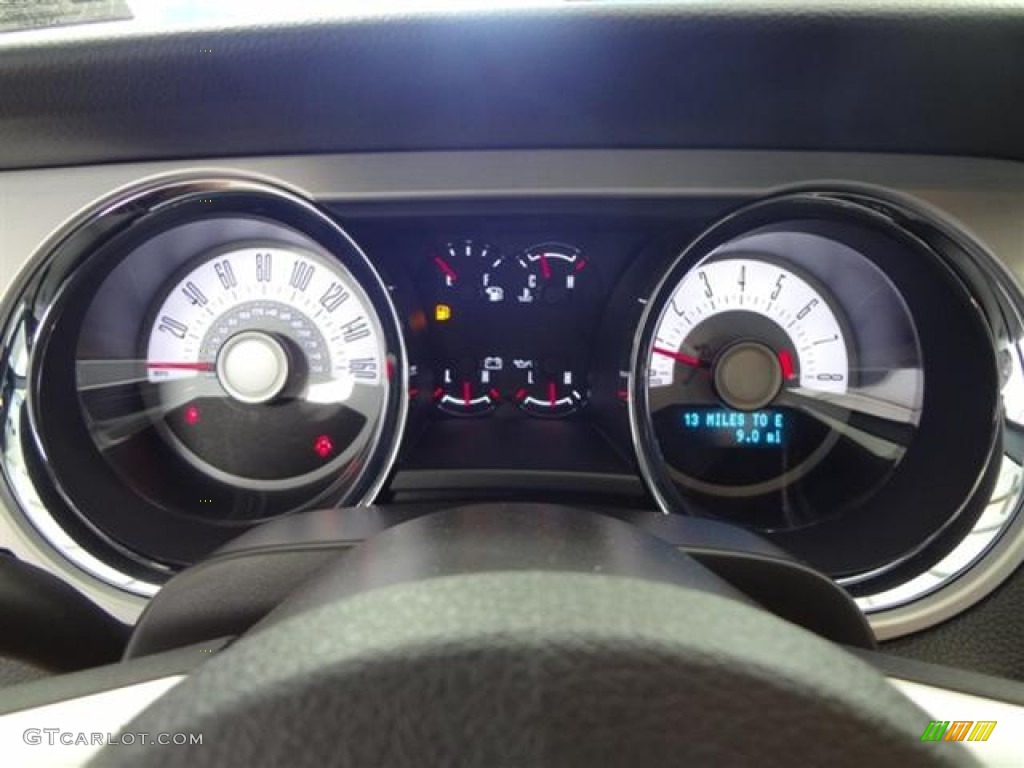 2012 Ford Mustang V6 Mustang Club of America Edition Coupe Gauges Photo #59356315