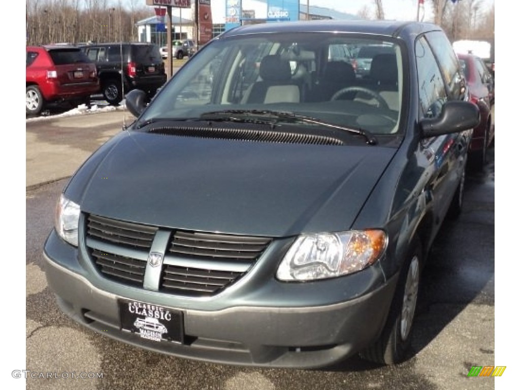 Magnesium Green Pearl Dodge Caravan