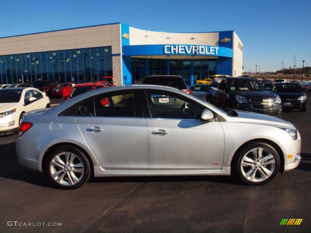 2011 Cruze LTZ/RS - Silver Ice Metallic / Jet Black Leather photo #1