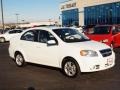 2011 Summit White Chevrolet Aveo LT Sedan  photo #2