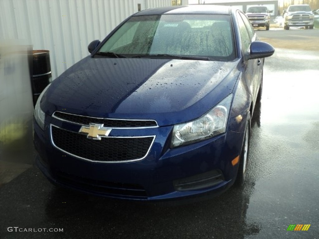 2012 Cruze LT - Blue Topaz Metallic / Jet Black photo #1