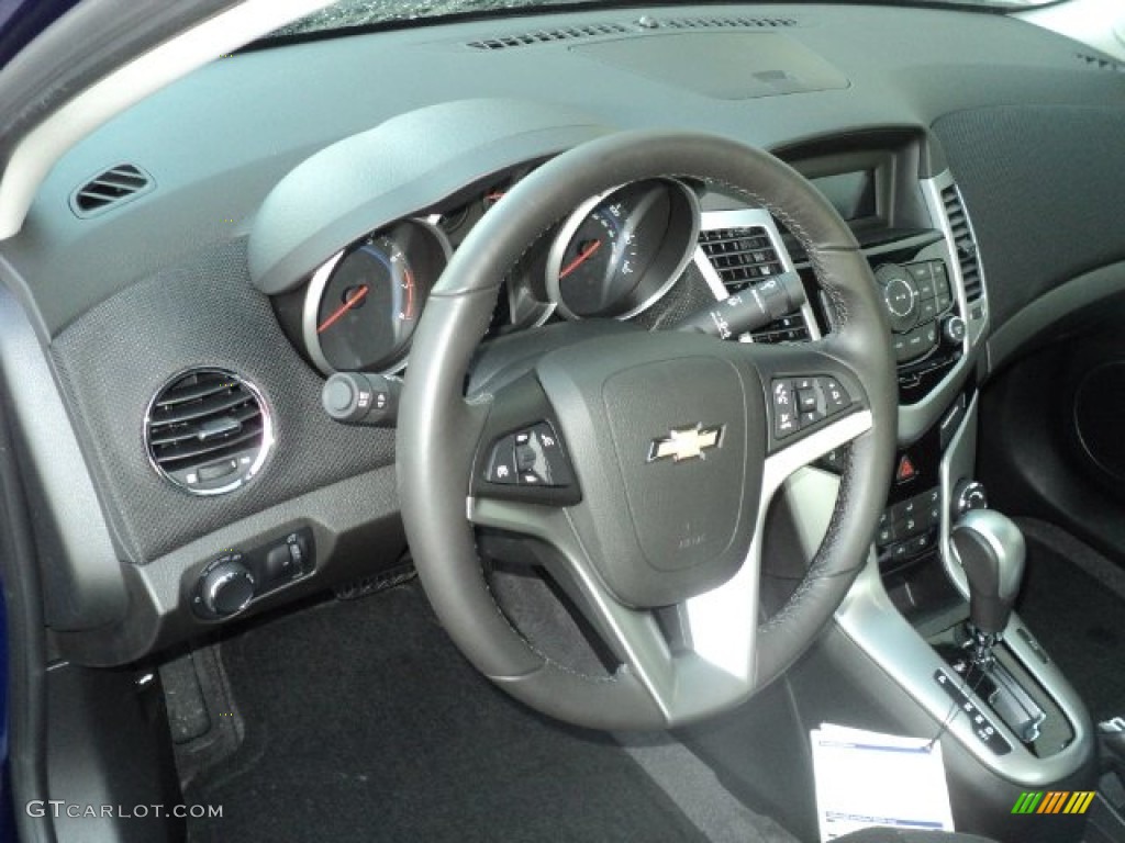 2012 Cruze LT - Blue Topaz Metallic / Jet Black photo #6