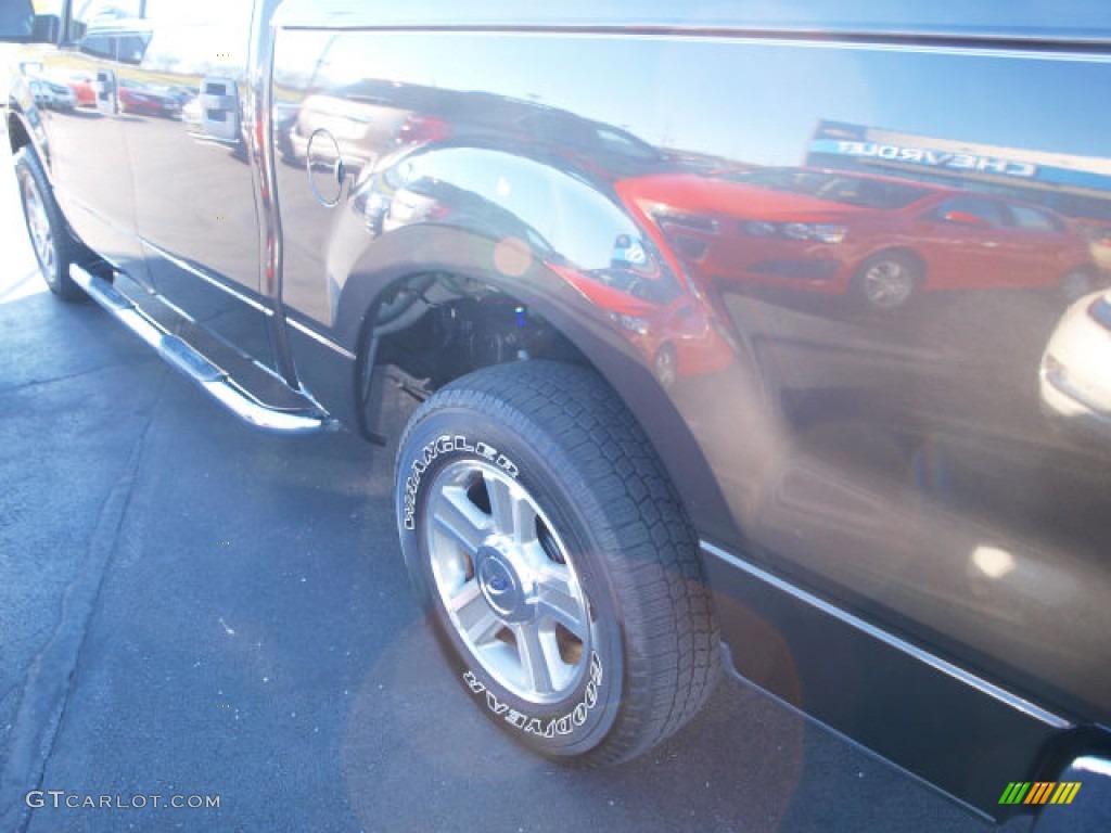 2005 F150 XLT SuperCrew - Dark Stone Metallic / Medium Flint Grey photo #4