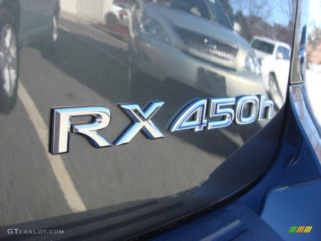 2010 RX 450h AWD Hybrid - Smokey Granite Mica / Black/Brown Walnut photo #24