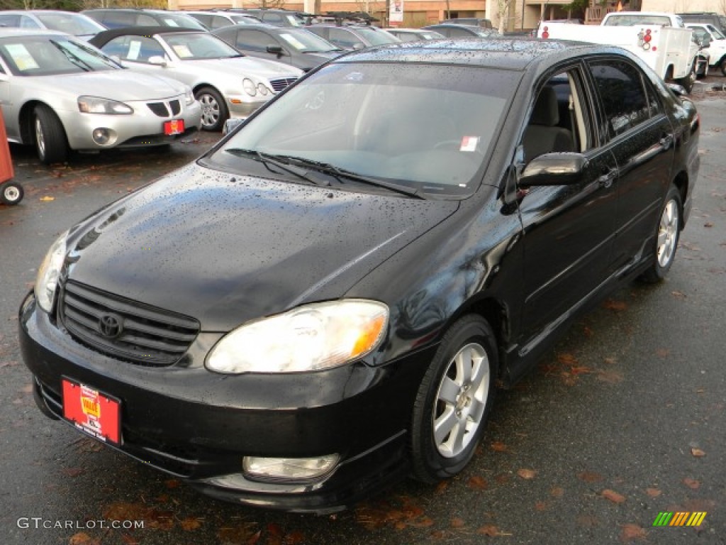 2003 Black Sand Pearl Toyota Corolla S 59319616 Gtcarlot