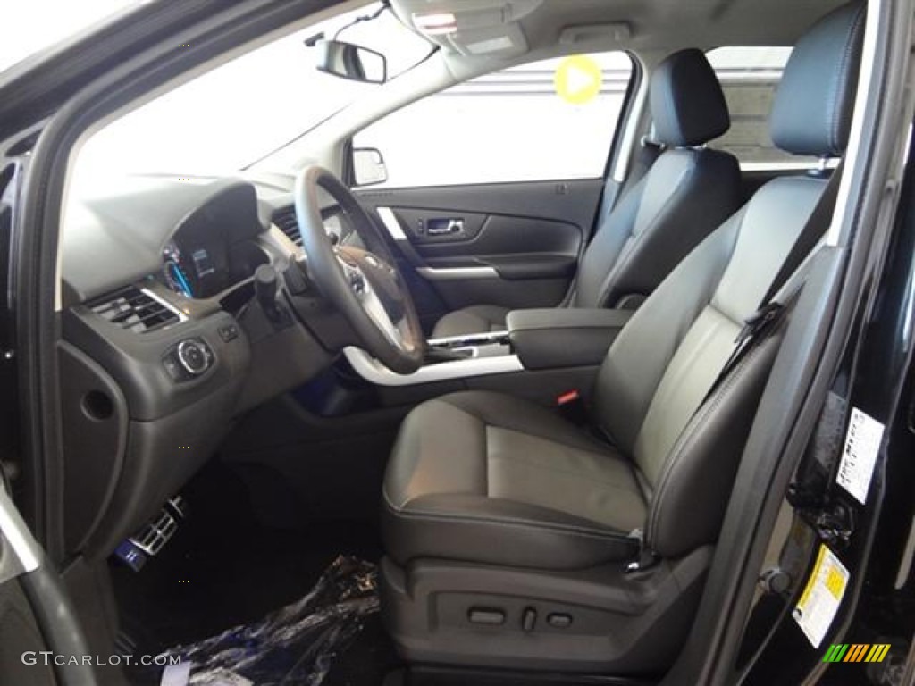 Charcoal Black/Silver Smoke Metallic Interior 2012 Ford Edge Sport Photo #59360262