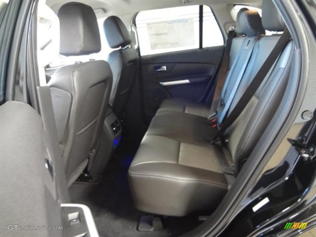 Charcoal Black/Silver Smoke Metallic Interior 2012 Ford Edge Sport Photo #59360271
