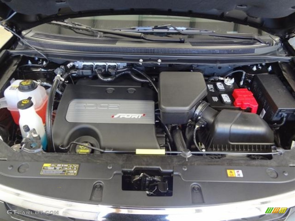 2012 Ford Edge Sport 3.7 Liter DOHC 24-Valve TiVCT V6 Engine Photo #59360383