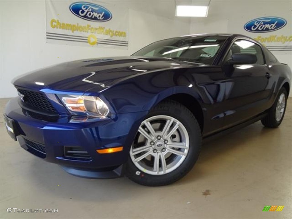 2012 Mustang V6 Coupe - Kona Blue Metallic / Charcoal Black photo #1