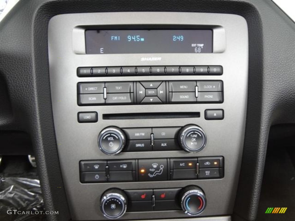 2012 Ford Mustang V6 Premium Convertible Controls Photo #59360814