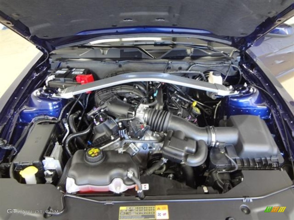 2012 Ford Mustang V6 Premium Convertible 3.7 Liter DOHC 24-Valve Ti-VCT V6 Engine Photo #59360872
