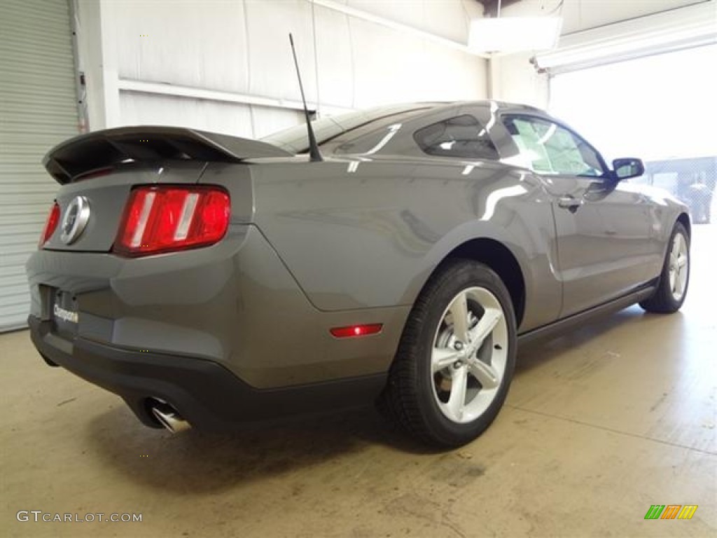 2012 Mustang GT Premium Coupe - Sterling Gray Metallic / Charcoal Black photo #4