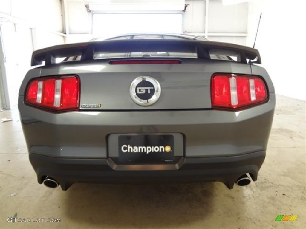 2012 Mustang GT Premium Coupe - Sterling Gray Metallic / Charcoal Black photo #5