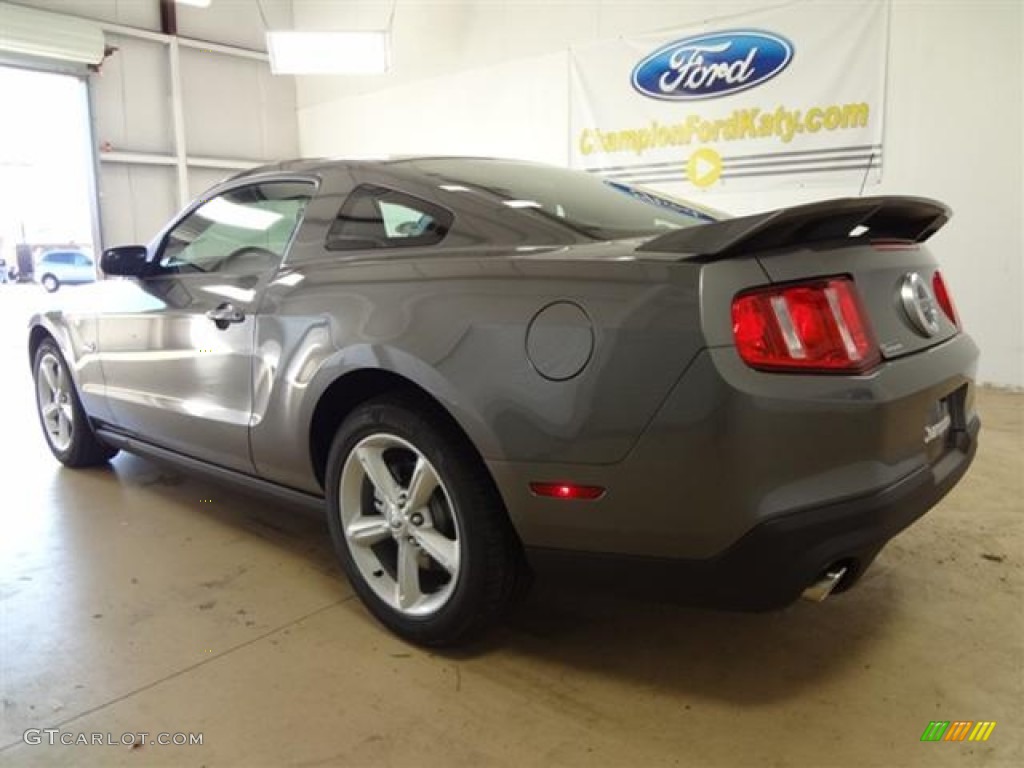 2012 Mustang GT Premium Coupe - Sterling Gray Metallic / Charcoal Black photo #6