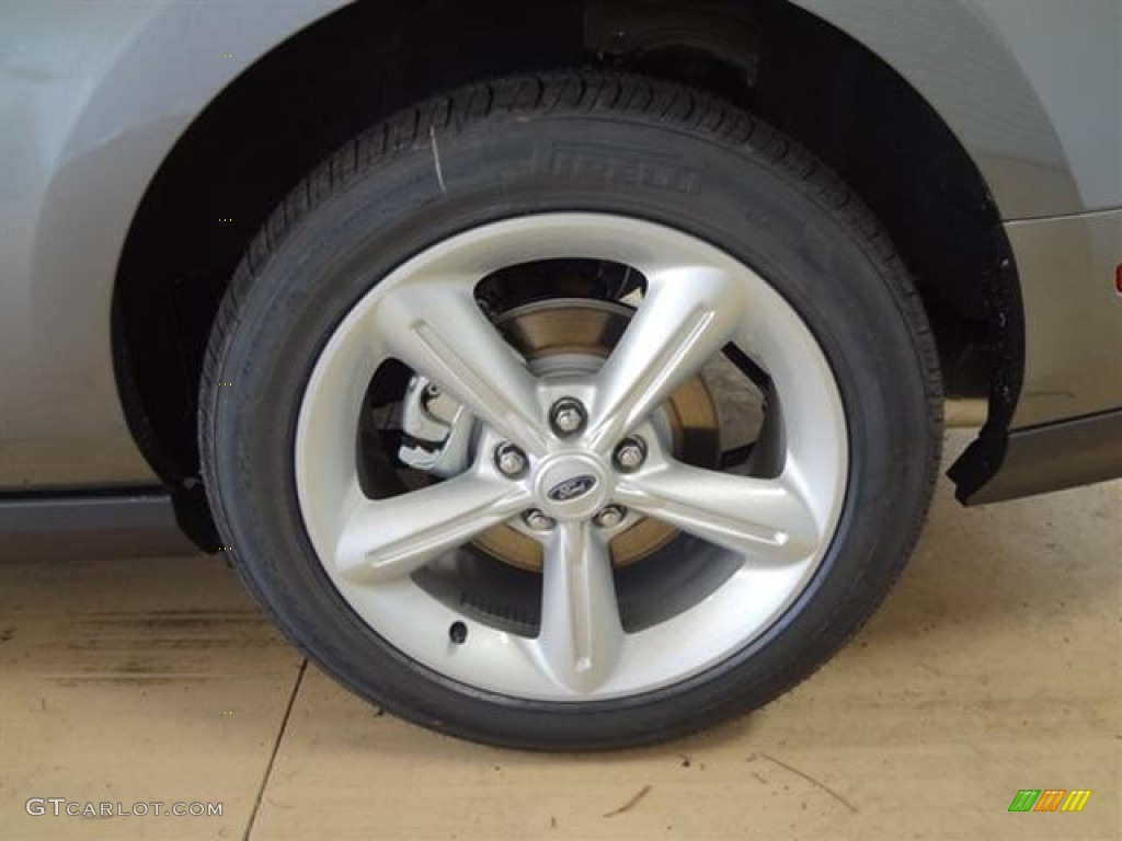 2012 Mustang GT Premium Coupe - Sterling Gray Metallic / Charcoal Black photo #7