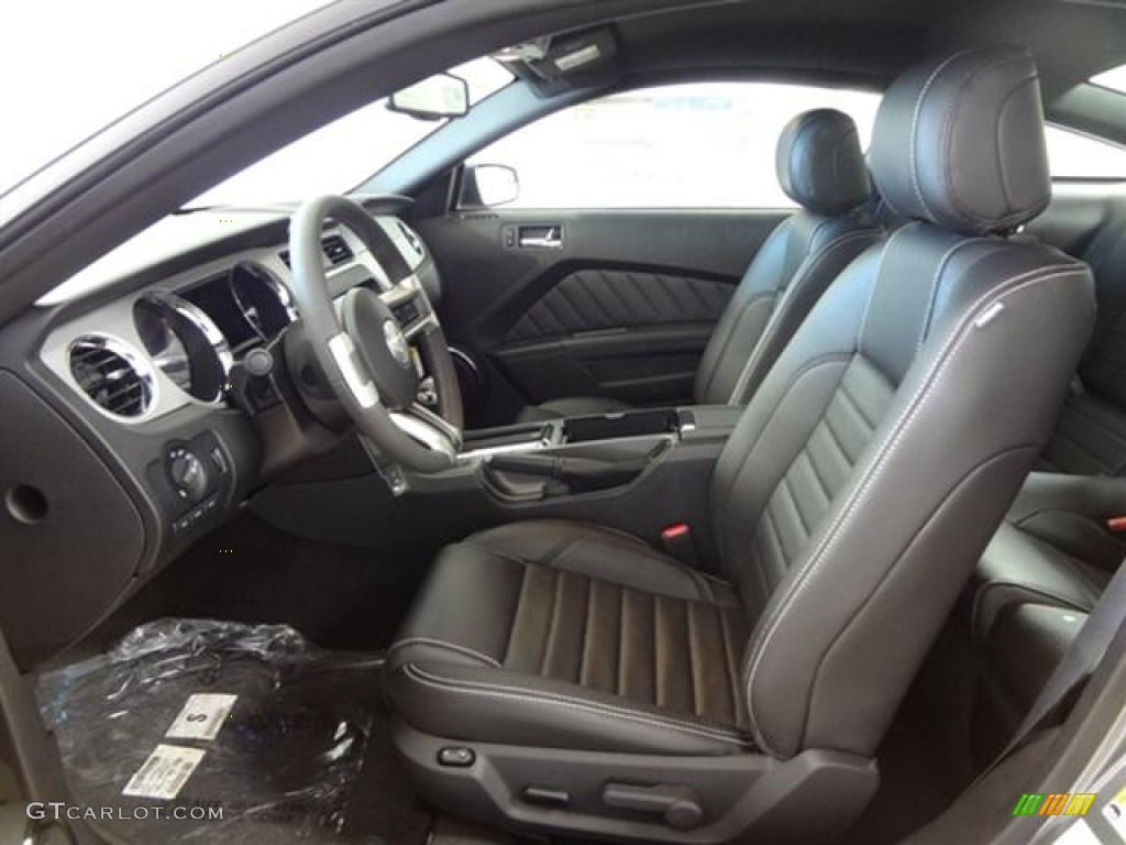 2012 Mustang GT Premium Coupe - Sterling Gray Metallic / Charcoal Black photo #9