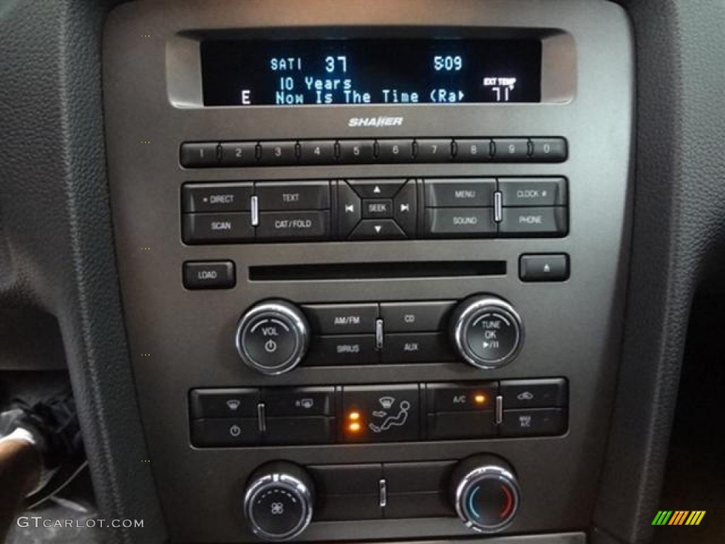2012 Ford Mustang GT Premium Coupe Controls Photo #59361220