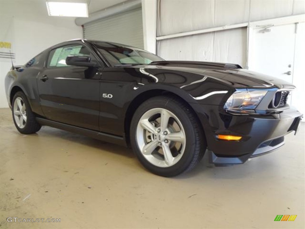 Black 2012 Ford Mustang GT Premium Coupe Exterior Photo #59361327