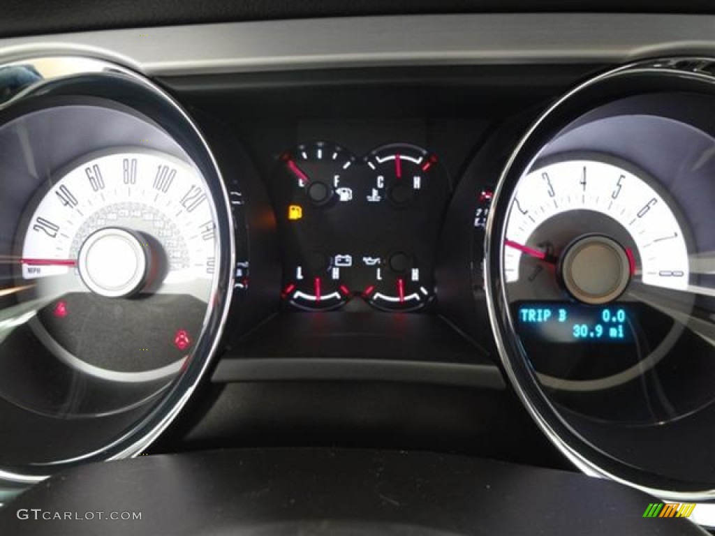 2012 Ford Mustang GT Premium Coupe Gauges Photo #59361499