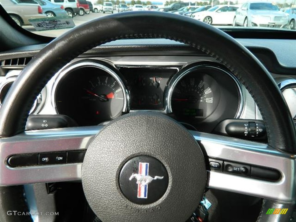 2006 Mustang V6 Premium Coupe - Windveil Blue Metallic / Dark Charcoal photo #21