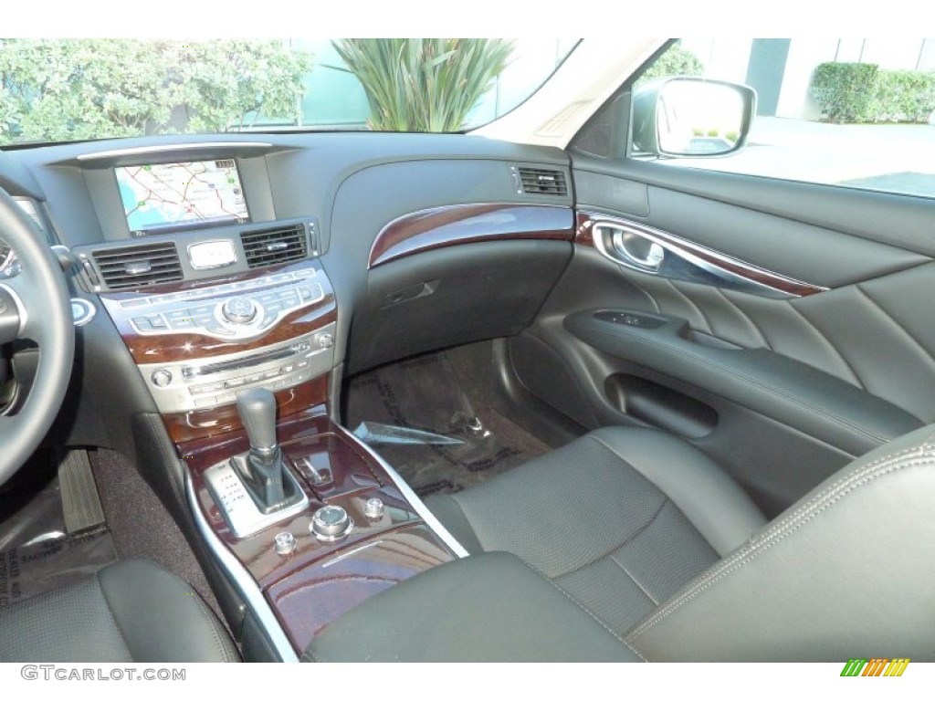 2012 M Hybrid Sedan - Platinum Graphite / Graphite photo #13