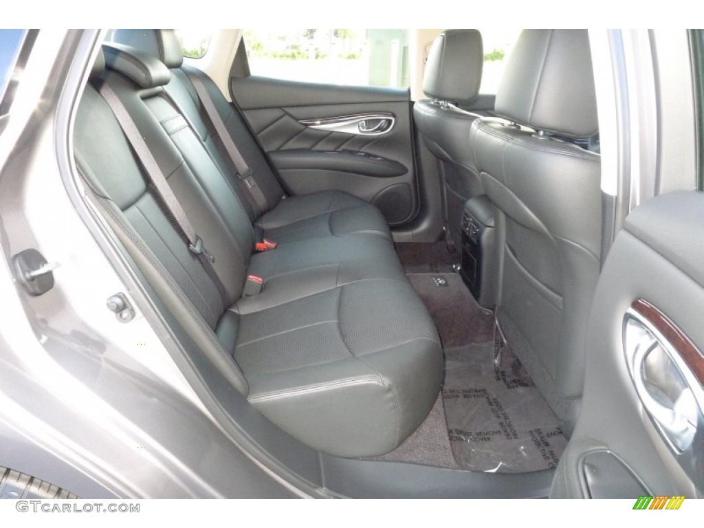 Graphite Interior 2012 Infiniti M Hybrid Sedan Photo #59361927
