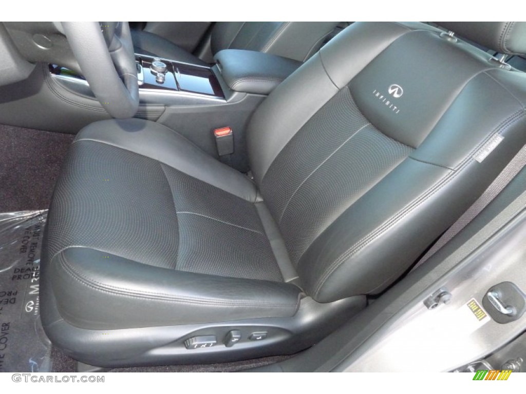 2012 M Hybrid Sedan - Platinum Graphite / Graphite photo #16