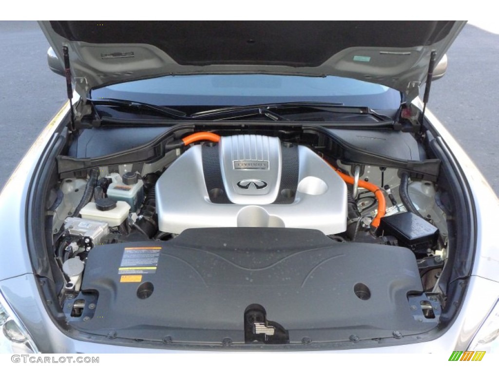 2012 Infiniti M Hybrid Sedan 3.7 Liter h DOHC 24-Valve CVTCS V6 Gasoline/Direct Response Hybrid Engine Photo #59362018