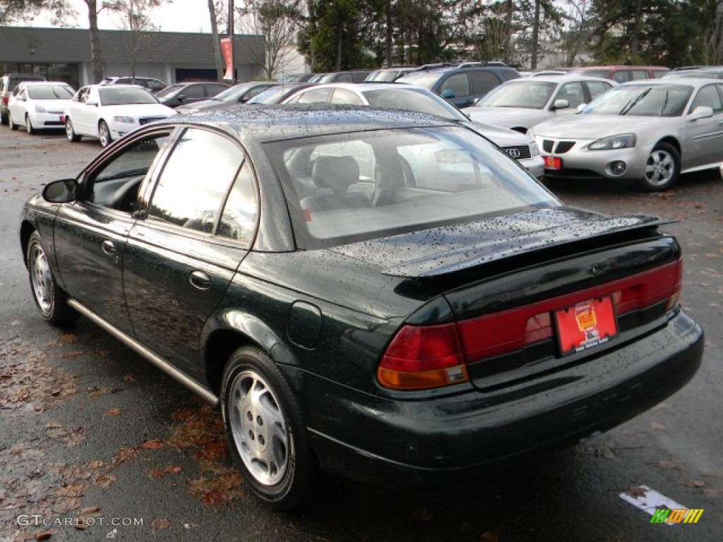 1997 S Series SL2 Sedan - Dark Green / Tan photo #4