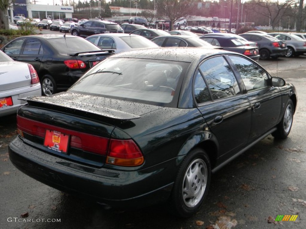 1997 S Series SL2 Sedan - Dark Green / Tan photo #5