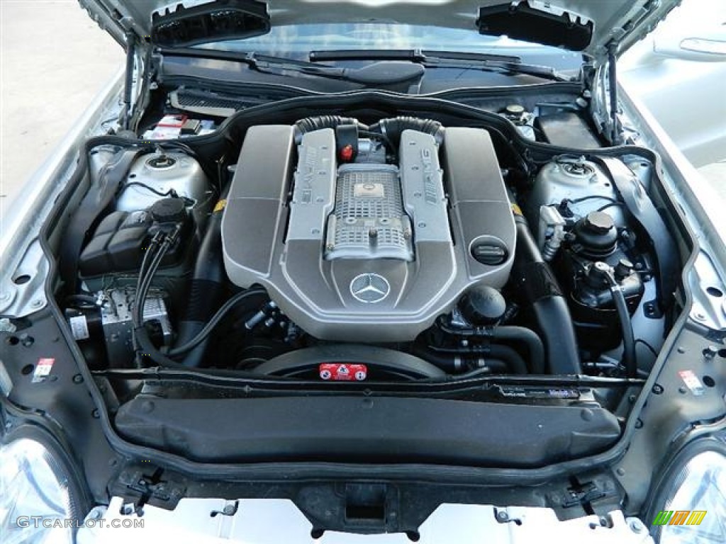 2004 Mercedes-Benz SL 55 AMG Roadster 5.4 Liter AMG Supercharged SOHC 24-Valve V8 Engine Photo #59362572