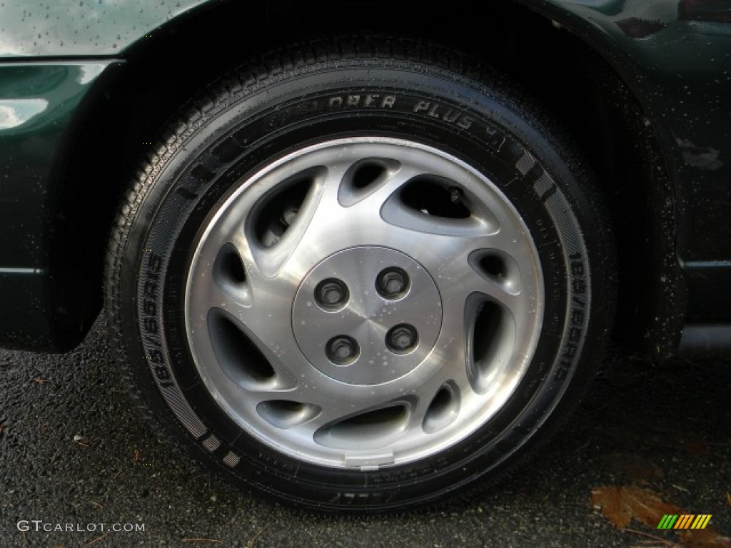 1997 S Series SL2 Sedan - Dark Green / Tan photo #6