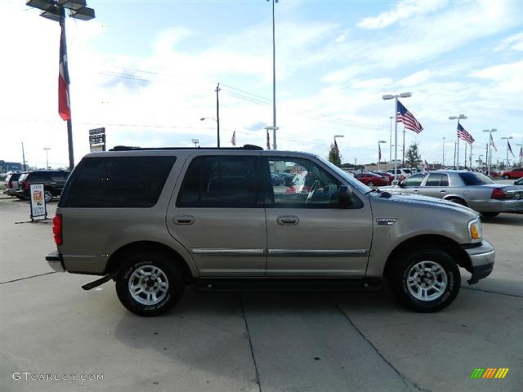 2001 Expedition XLT - Arizona Beige Metallic / Medium Parchment photo #4