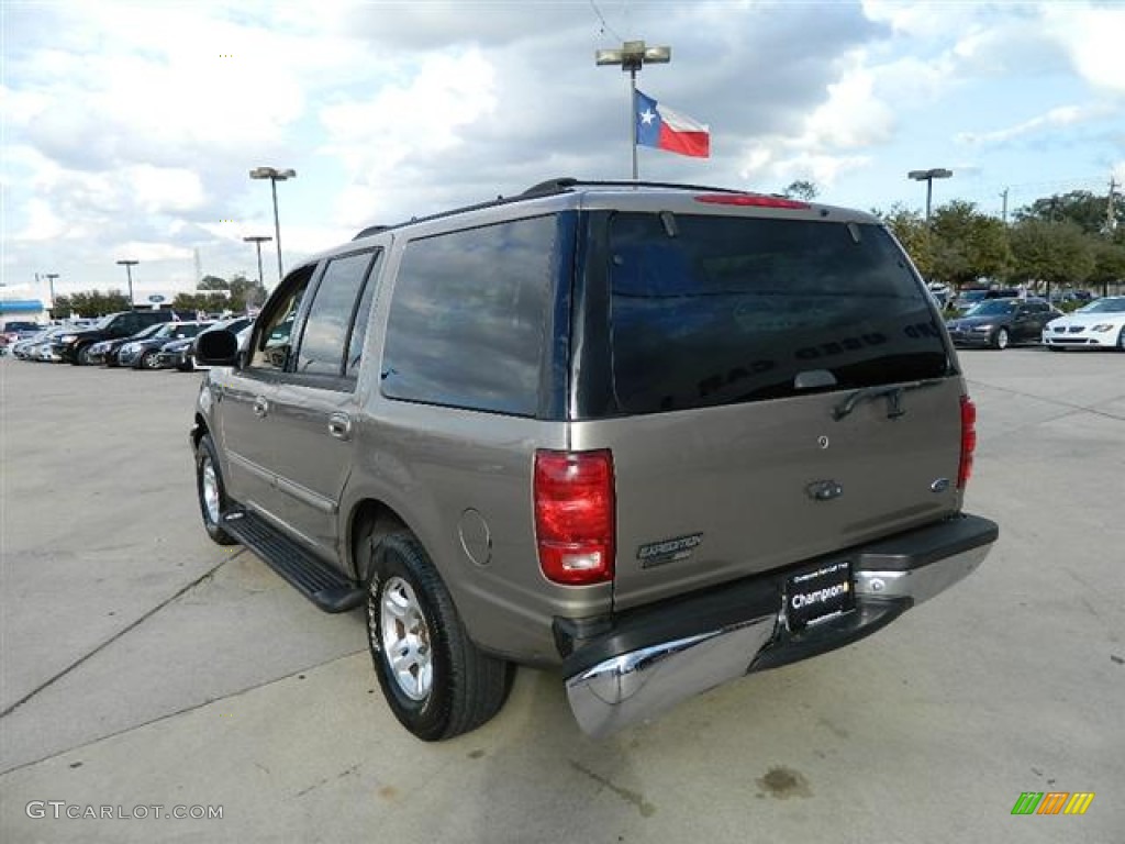 2001 Expedition XLT - Arizona Beige Metallic / Medium Parchment photo #7