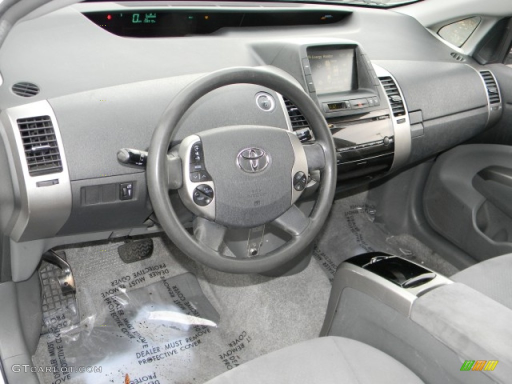 2006 Prius Hybrid - Super White / Gray photo #7