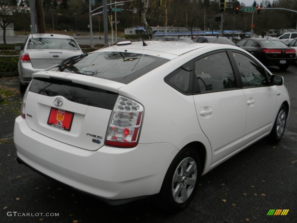 2006 Prius Hybrid - Super White / Gray photo #5
