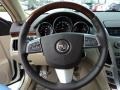 Cashmere/Cocoa 2012 Cadillac CTS 3.6 Sport Wagon Steering Wheel